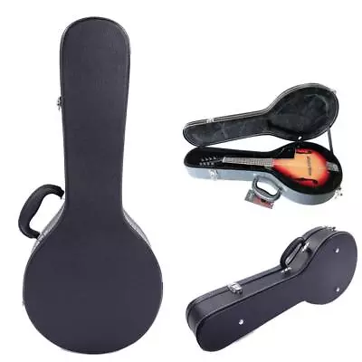 Glarry A Style Microgroove Leather Mandolin Carrying Case Durable • $49.98