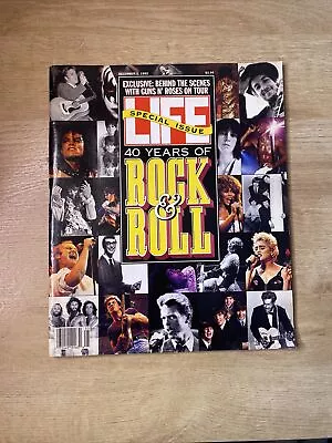 LIFE MAGAZINE  Dec 1 1992 - ROCK N ROLL / Michael Jackson / Dylan / Jimi Hendrix • $8.99