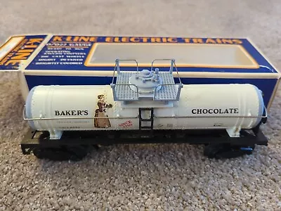 K-line Electric Trains K-6332 Baker's Chocolate Classic Tank Car • $23