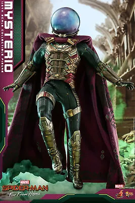 Spider-Man Far From Home Mysterio 12  Hot Toys 1/6 Scale Figure [MMS556] BIB • $350