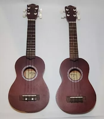 2x Kohala KO-S Soprano 4 String Ukuleles In Very Good Condition!  • $25