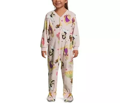 Disney Princess Baby & Toddler Girls One Piece Sleeper Pajamas NEW • $8.98