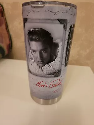 Elvis Presley Insulated Travel Mug. Coffee Cup Attitude Is  Everything • $30