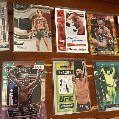 🔥🔥Insane UFC Card Lot Autos Rare Autograph HOF Cards Huge Value! Sean O’Malley • $0.99