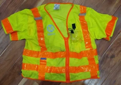 Los Angeles Metro Safety Vest XL Subway Bus Collectible  NYC MTA Made In  USA  • $99.99