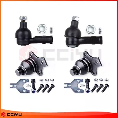 Set Of 4 For 1993-1999 Volkswagen Jetta Front Tie Rod Ends Ball Joints Steering • $36.19