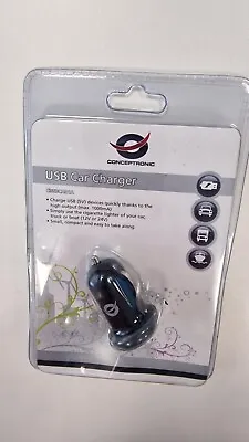 Fast USB Car Charger 5V(max.1000mA) Cigarette Lighter Of Your Car 12V Or 24V • £3.99