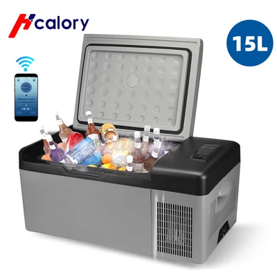 $170.99 • Buy 15L Portable Fridge Freezer APP Control Camping Cooler Car Caravan Refrigerator