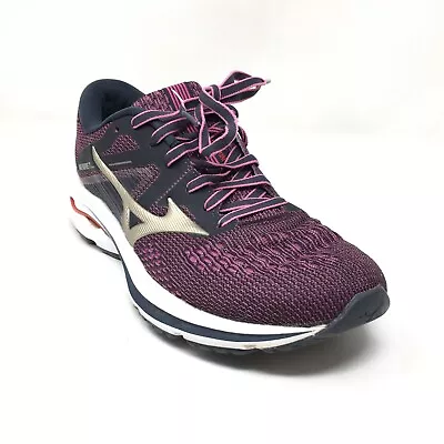 Mizuno Wave Inspire 17 Running Shoes Sneakers Women's Size 8.5 US/39 EU Purple • $31.40