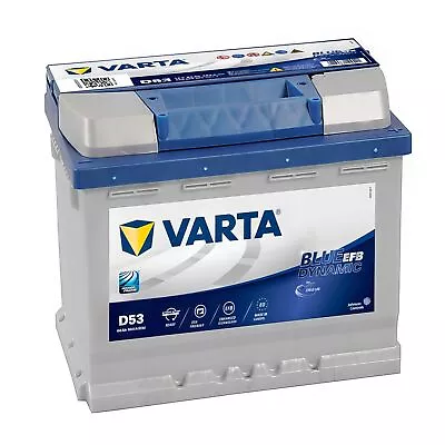 Varta 560500064 EFB 027 12V Car Battery 3 Year Guarantee 60AH 640CCA 0/1 B13 • £194.89