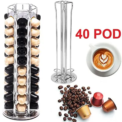 Nespresso Coffee Capsules Pod Holder Stand Dispenser Rack Storage Capsule • $26.99