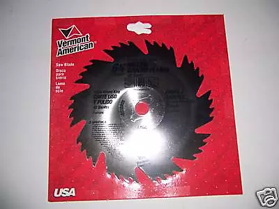 2 Pc 6 1/2  VERMONT AMERICAN 40T HOLLOW GROUND SAW BLADE • $11.99