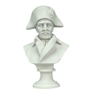 Napoleon Bonaparte Bust Cast Marble Sculpture Statue • £38.37