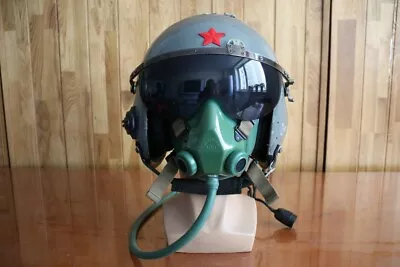 £350 • Buy Retired Air Force Fighter Pilot Flight Helmet,pull-down Sunvisor,oxygen Mask