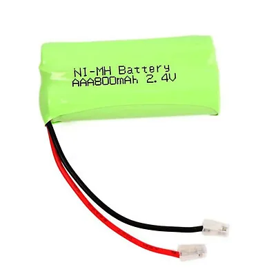 £5.15 • Buy CORDLESS PHONE BATTERY IDect V2i 2.4V 550mAh Rechargeable Universal Connectors