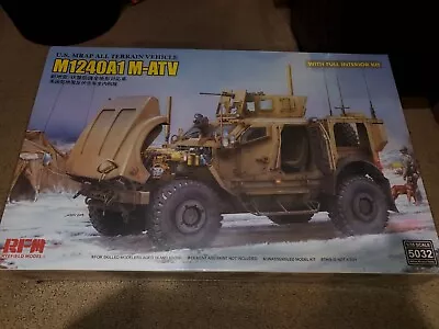 1/35 Rye Field Models US MRAP M-ATV M1240A1 #5032 Full Interior USA Seller • $85