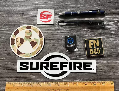 New Military Stickers Pens Patchs: SUREFIRE MAGPUL FN • $12.99