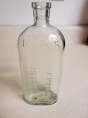  Antique Whiskey Bottle Lydia  E Plnkhams Mesicine Bottle  • $20