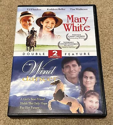 MARY WHITE & WIND DANCER - Horse Movies - Double Feature DVD NEW/SEALED • $6