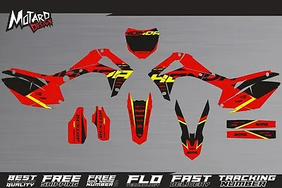 Honda CRF 450 R 2013 2014 2015 2016 Graphics Kit Decals Stickers By MotardDesign • $269.60