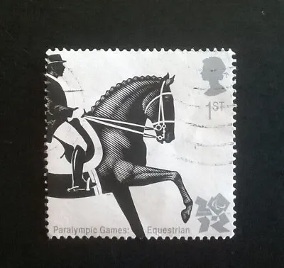 1 PARALYMPIC GAMES DRESSAGE SG2987 OLYMPICS  2009 2012 1STSERIES 1st CLASS STAMP • £0.99