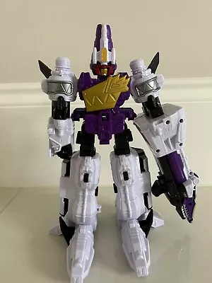 £10 • Buy Power Rangers Dino Super Charge PLESIO MEGAZORD Figure Zord Builder By Bandai