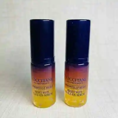 2 X L'occitane En Provence Immortelle Reset Oil In Serum 0.16 Oz Each New • $14.99