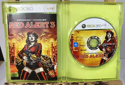 2795 Command & Conquer Red Alert 3 PAL Xbox 360 InComplete Game • $16.99