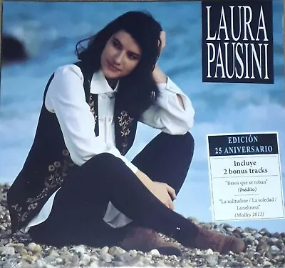 LAURA PAUSINI RARE 25TH ANNIVERSARY CD OF THE SAME NAME + 2 BONUS TRACKS - Sealed • £21.22
