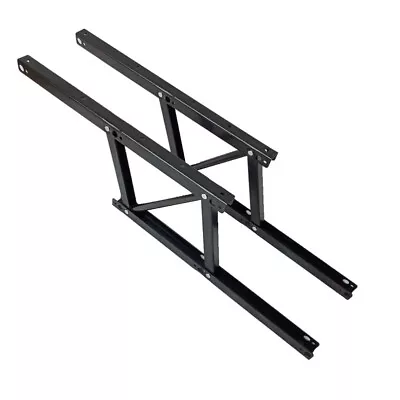  Coffee Table Lifting Frame Iron Folding Workbench Furniture Rack • £39.18