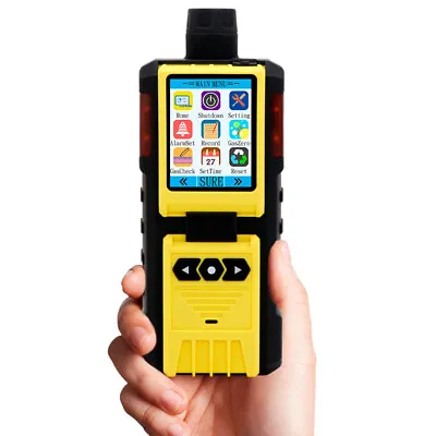 Portable CO H2S O2 EX Flammable Gas Detector Leakage Analyzer With Built-in Pump • $504