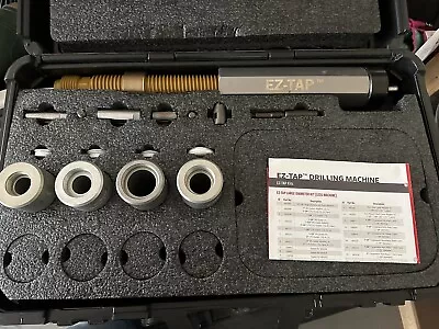 Mueller EZ-Tap Drilling Machine & Large Hole Kit In Cases Excellent Condition • $3699.99