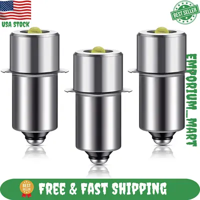 3 Count Maglite 300L Led Bulb 3 4 5 6 Cell C D Flashlight Upgrade Replacement • $13.86