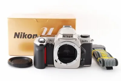  Near Mint  Nikon U F65 35mm SLR Film Camera Silver Body Only From Japan *278 • $63.99