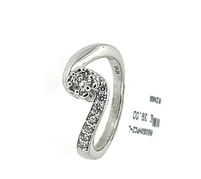 925 Sterling Silver Twist Ring Size UK P RRP£39 (R5050hpcz) • $18.65