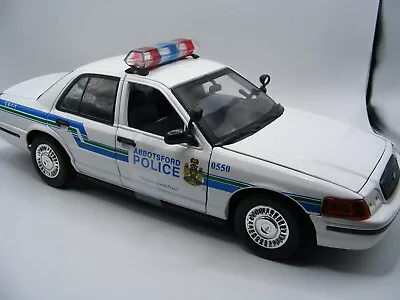 Abbotsford Canada Police Crown Victoria 1:18 • $18