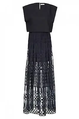 $599.95 • Buy BNWT SASS & BIDE   The Stand Alone    Embroidered Maxi Dress - Size 12 -  $1100