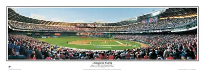 Washington Nationals RFK Stadium Inaugural Game Panoramic Poster #2038 • $34.95
