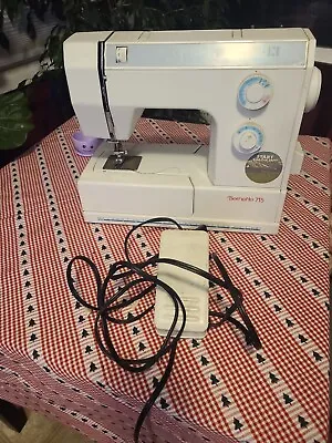 Bernette By Bernina 715 Sewing Machine 200B ~115V~60HZ~95W With Pedal “Working” • $140