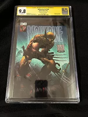 Wolverine #20 CGC 9.8 NM/MT Retailer Incentive Variant Signed By Stan Lee • $600