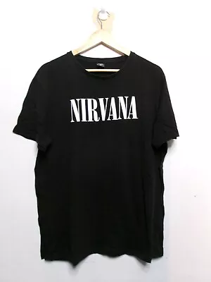 Nirvana Shirt Mens Size Xl Extra Large Black Music Band 90s Grunge • $11.50