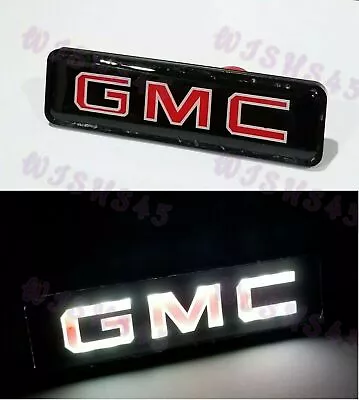 New For GMC LED Logo Light Badge Illuminated Car Decal Sticker For Front Grille • $14.48