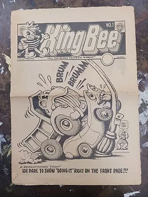 King Bee No. 1 Underground Comic R Crumb S Clay Wilson 1st Print Comix Comic • $45