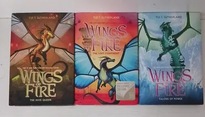 Lot Of 3 Wings Of Fire Sutherland  Hardcover Books 91112 Very Good • $18.97