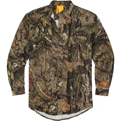 BROWNING Wasatch-CB Mossy Oak Break-Up Country Shirt XL • $34.99