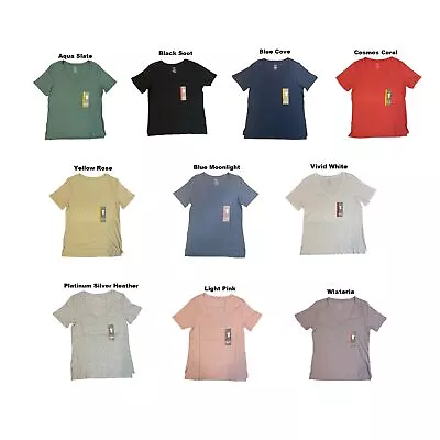 Member's Mark Women's Essential Short Sleeve V-Neck Tee • $9.99