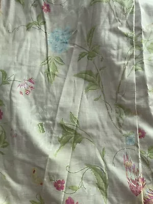 Laura Ashley Summer Palace Curtains Linen Vgcon Used 60”dx50”w • £75