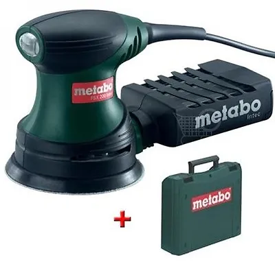 £49.99 • Buy Metabo 240w 125mm Electric Detail Palm Sander Orbital Sheet Sanding Tool Fsx200