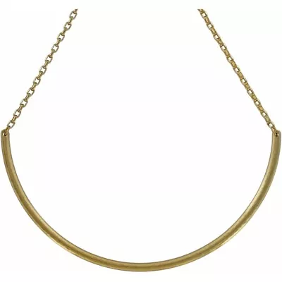 NWT Brighton MONOGRAM Gold Choker Add Charms Scoop Bar Necklace Retail $34 • $19.80