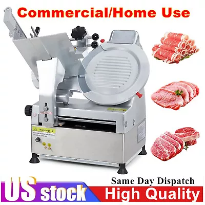 Commercial 12  Automatic Meat Slicer Blade 550W Electric Deli Cheese Slicer New • $541.88